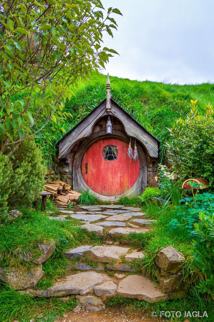 Hobbiton in Matamata
Der Herr der Ringe und der Hobbit Movieset
Neuseeland (Nordinsel)