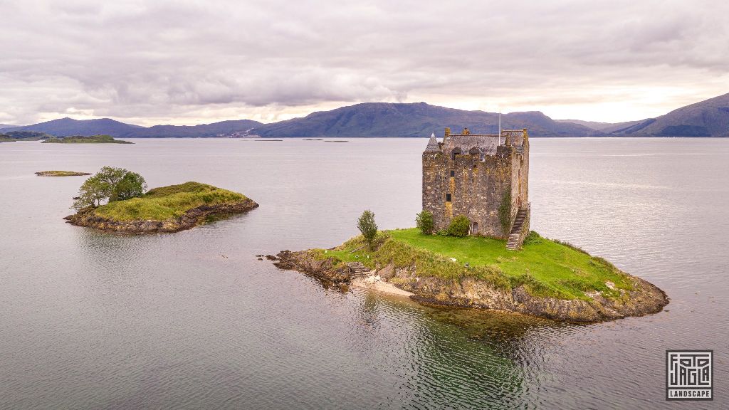 Castle Stalker (Caisteal an Stalcaire) in Port Appin
Schottland - September 2020