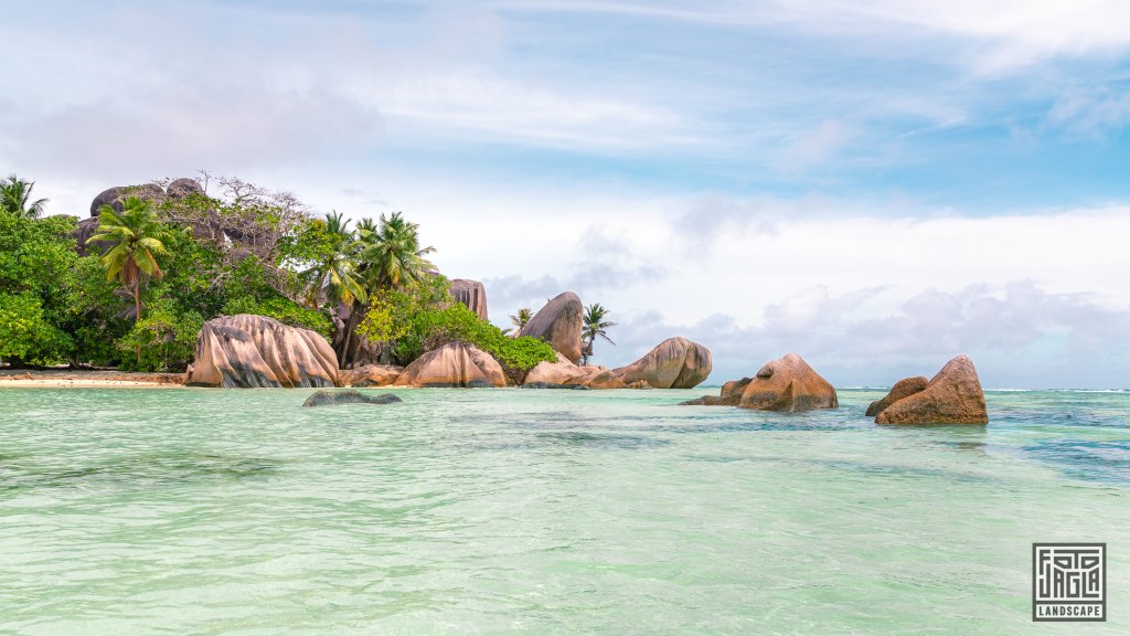 Der Traumstrand Anse Source d'Argent
La Digue, Seychellen 2021