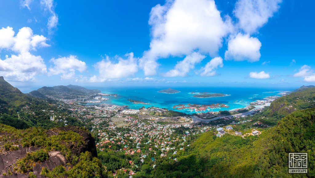 Aussicht vom Copolia Peak Viewpoint
Mah, Seychellen 2021