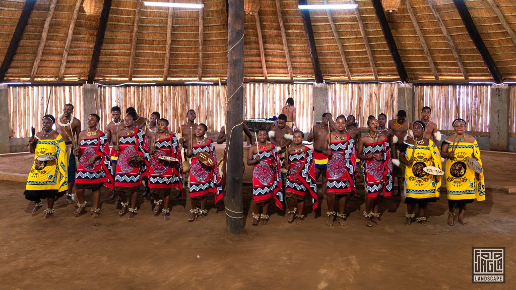 Mantenga Nature Reserve and Cultural Village
Ein authentisch nachgebautes Swazi-Dorf
Knigreich Eswatini