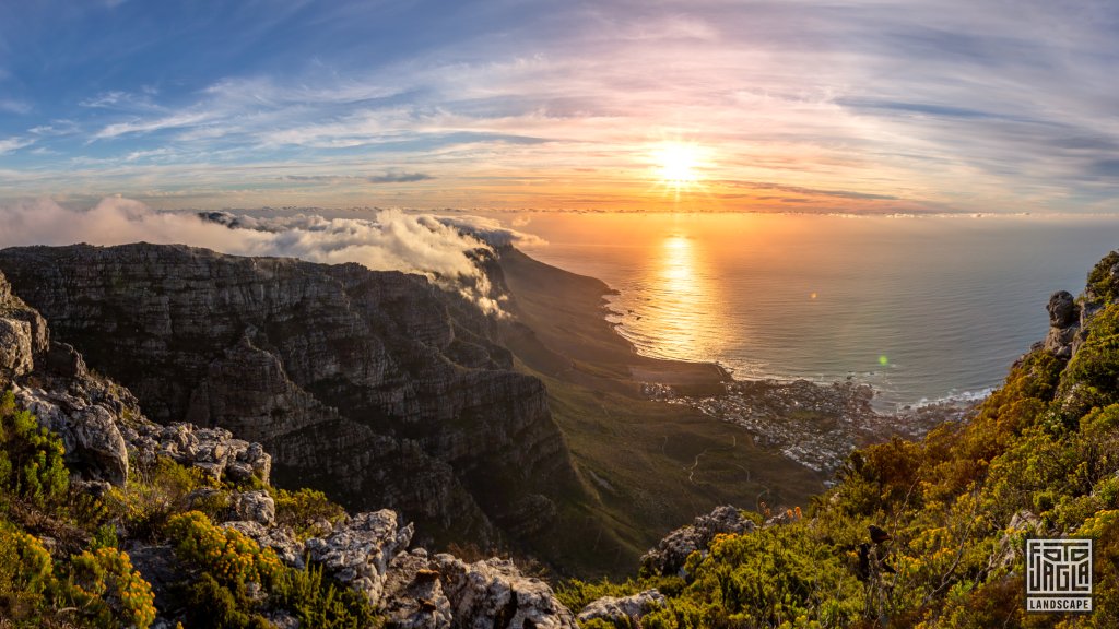 Sonnenuntergang auf dem Table Mountain
Tafelberg in Kapstadt
Sdafrika