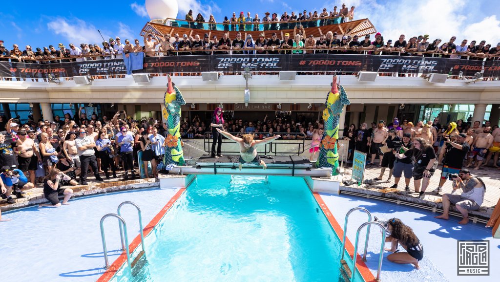 Belly Flop Contest
Day 4 - Pool Deck
70000 Tons of Metal 2025