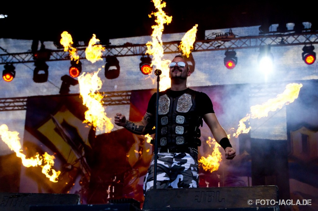 SABATON ::. Devil Side Festival 2012 (Oberhausen, Gelnde Turbinenhalle)